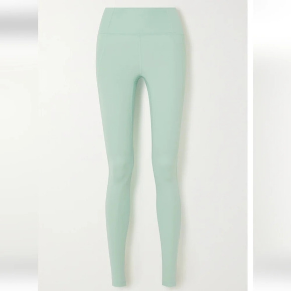 Girlfriend Collective Compressive High Rise  Leggings 28" in Mint Green Small - Picture 9 of 16